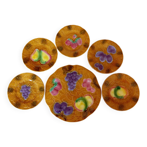 Service à gâteau en