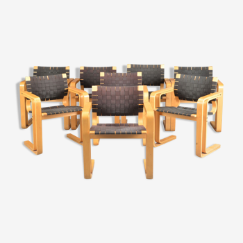 Set de 6 chaises Rud Thygesen et Johnny Sorensen