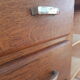 Buffet mado bas en chêne vintage