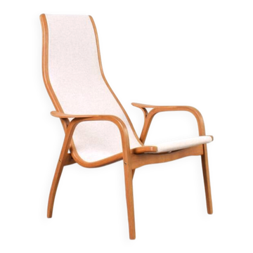 Fauteuil Lamino de milieu de siècle par Yngve Ekström pour Swedese, années 1950.