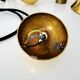 Adjustable Brass Keos Pendant Lamp with Counterweight by Florian Schulz
