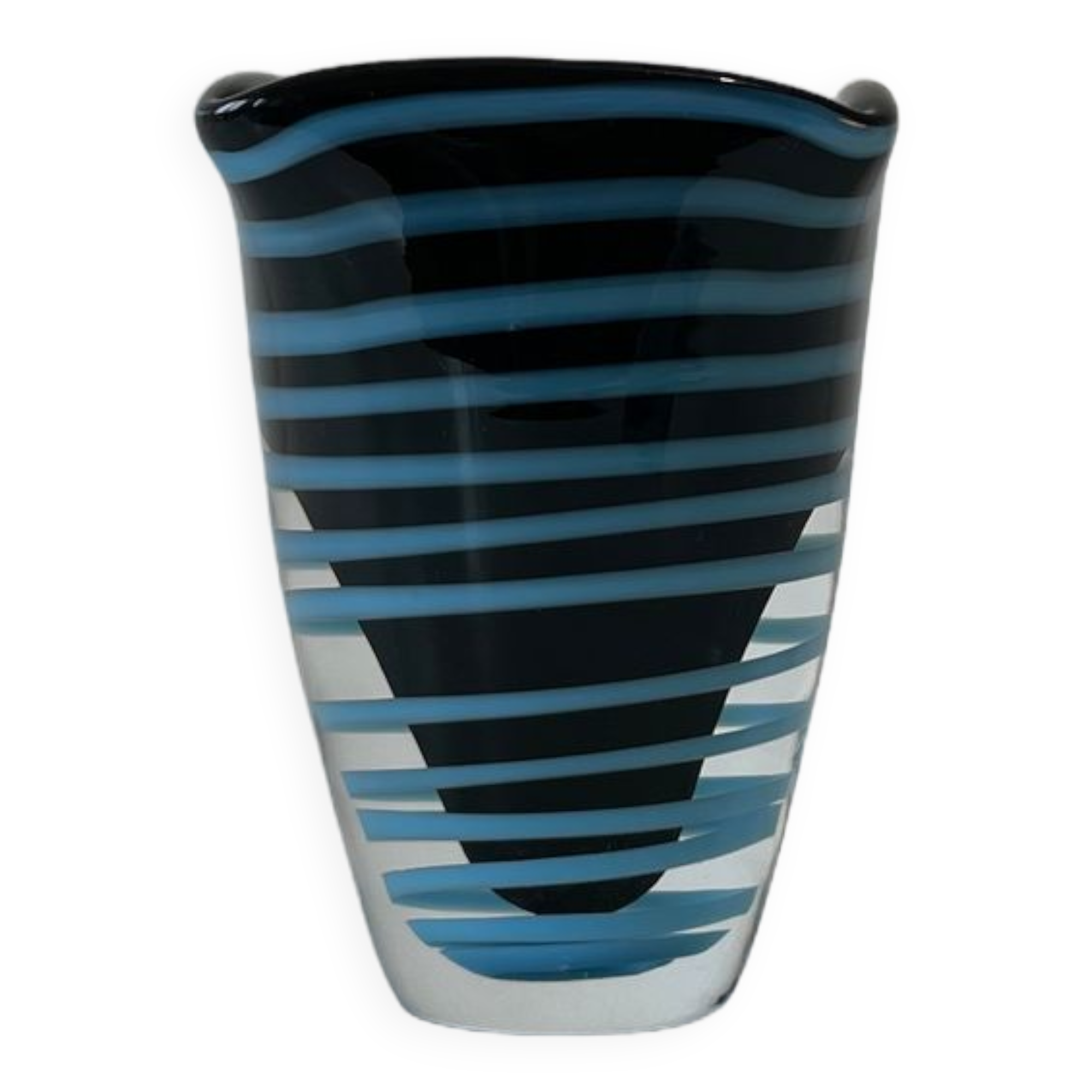 Sommerso vase, Murano, mid-20th century