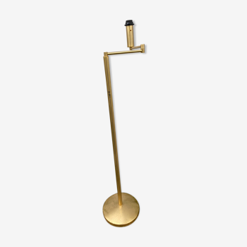 Brass e-reader floor lamp 1980