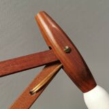 Wall lamp in teak, Denmark 1970-80s.