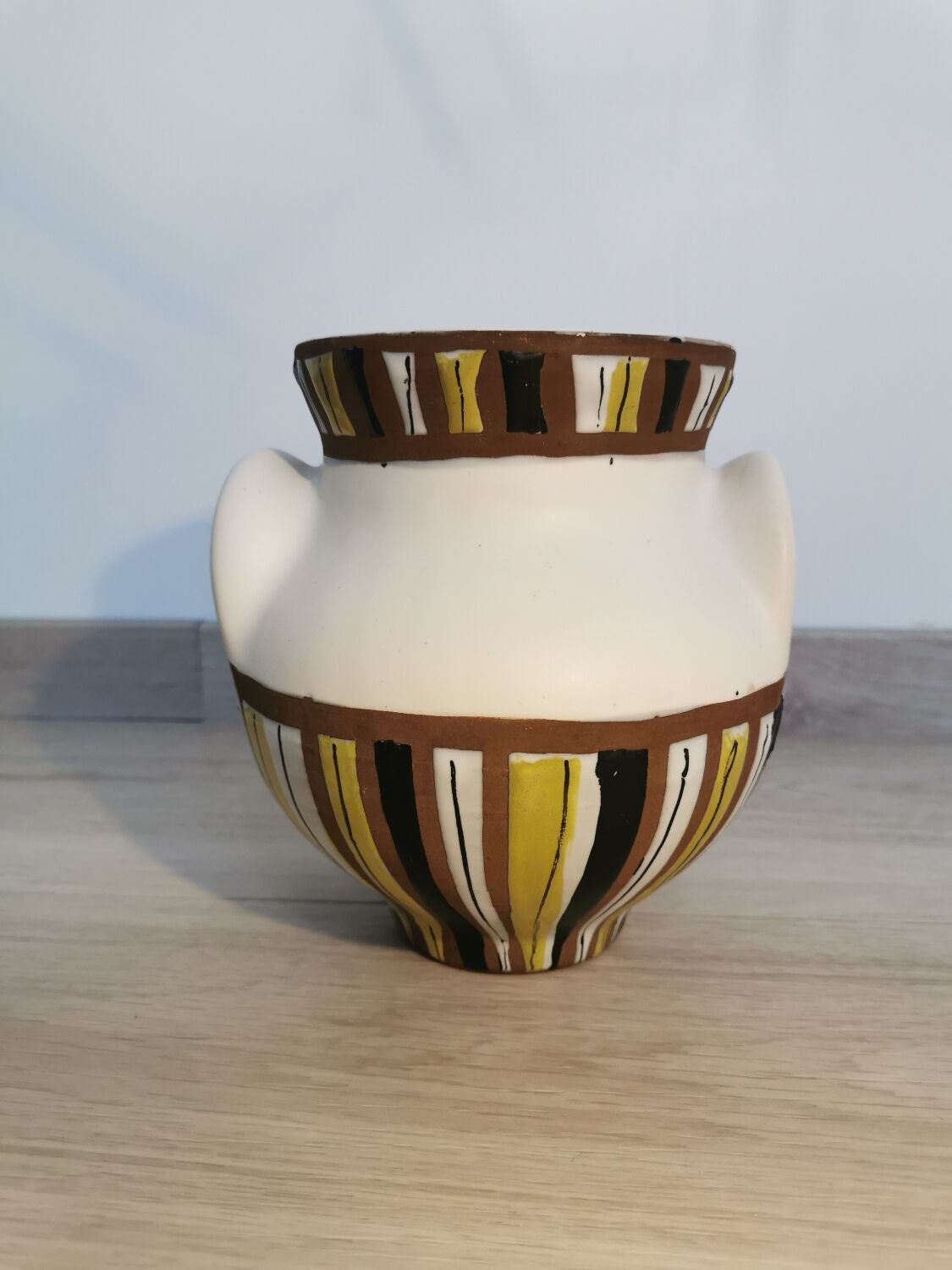 Vase à oreilles par Roger Capron Vallauris 50/60's