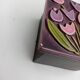 Mithé Espelt - "Tulips" jewelry box in glazed ceramic - 1965