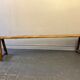 Old raw wood bench 200 cm