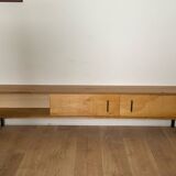 Light oak solid wood sideboard