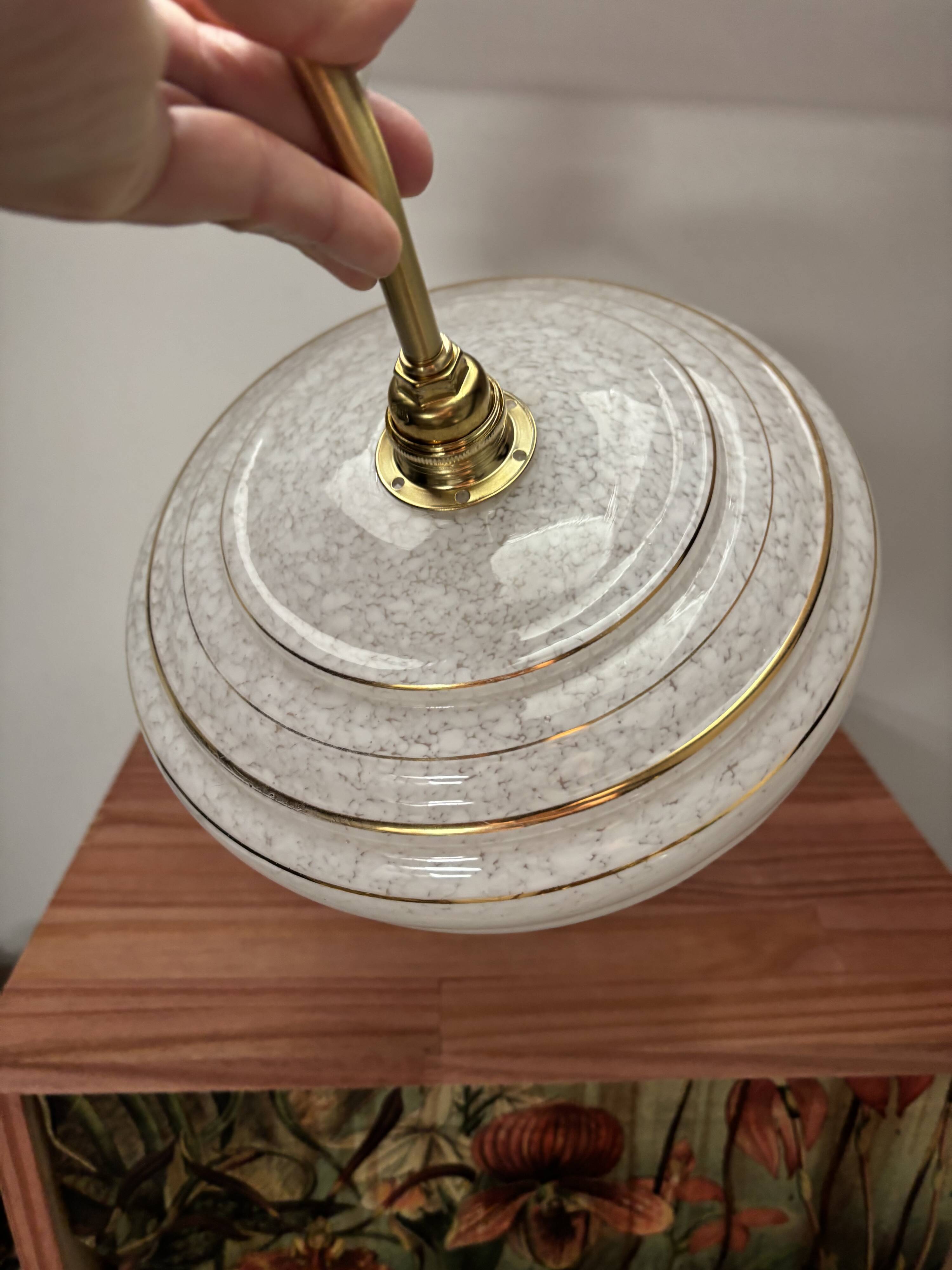 Vintage swan neck wall light