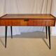 Bureau console vintage années 50
