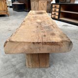Solid elm coffee table