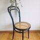 Chaise bistrot vintage cannage