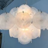 Italian Murano Chandelier by Carlo Nason for Mazzega, 70s