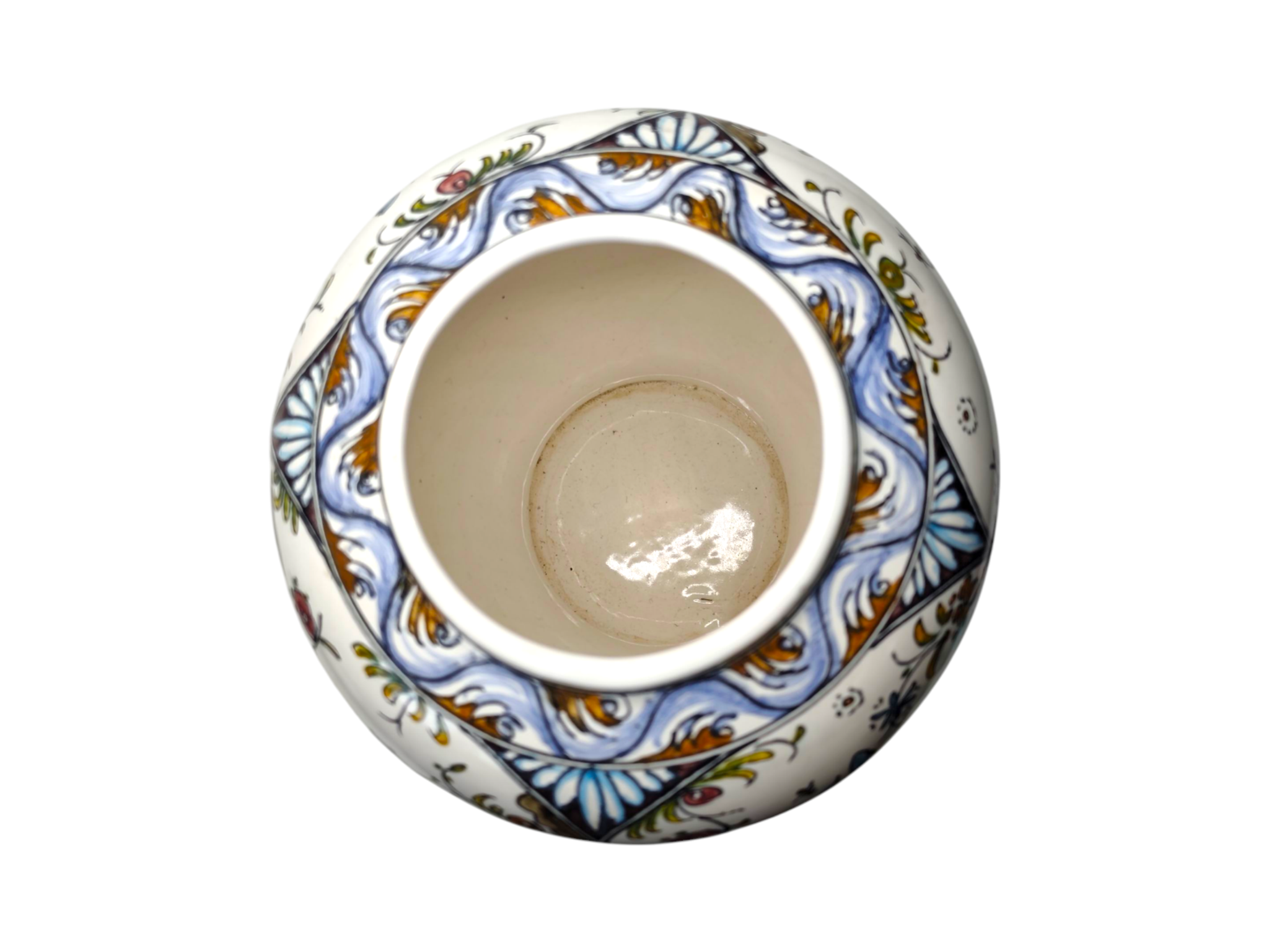 21st Century Filer Portuguese Hand-Painted Vase – Vibrant Folk Art