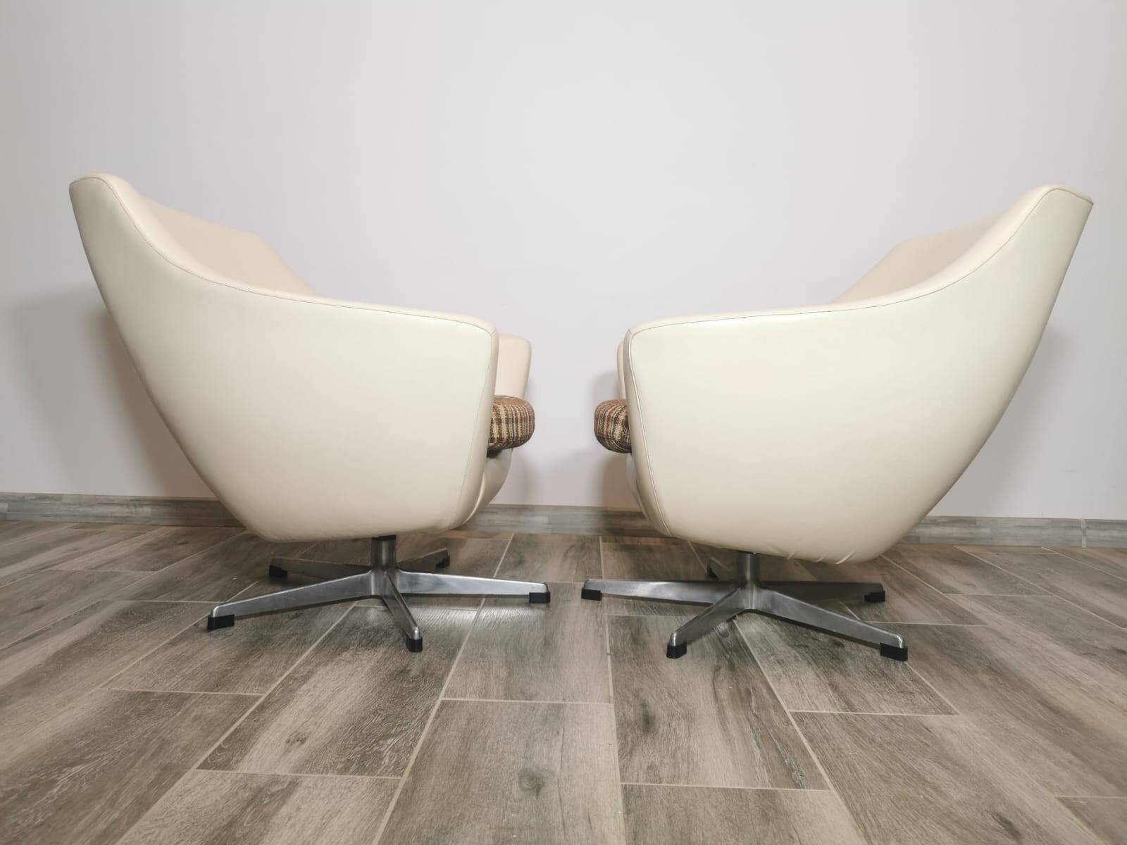 Mid century armchairs