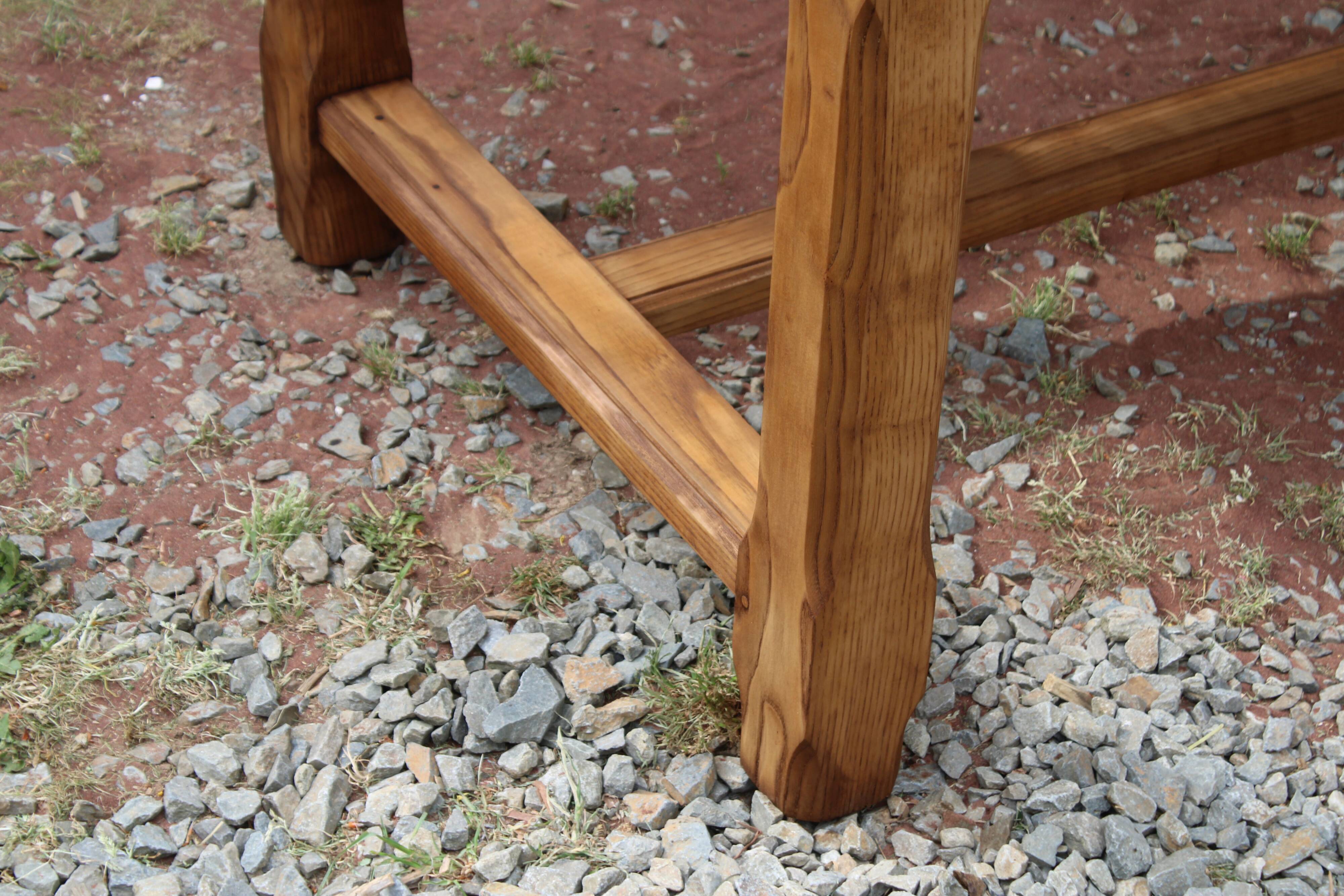 Large extendable farmhouse table 200 to 300 cm – 12/14 people