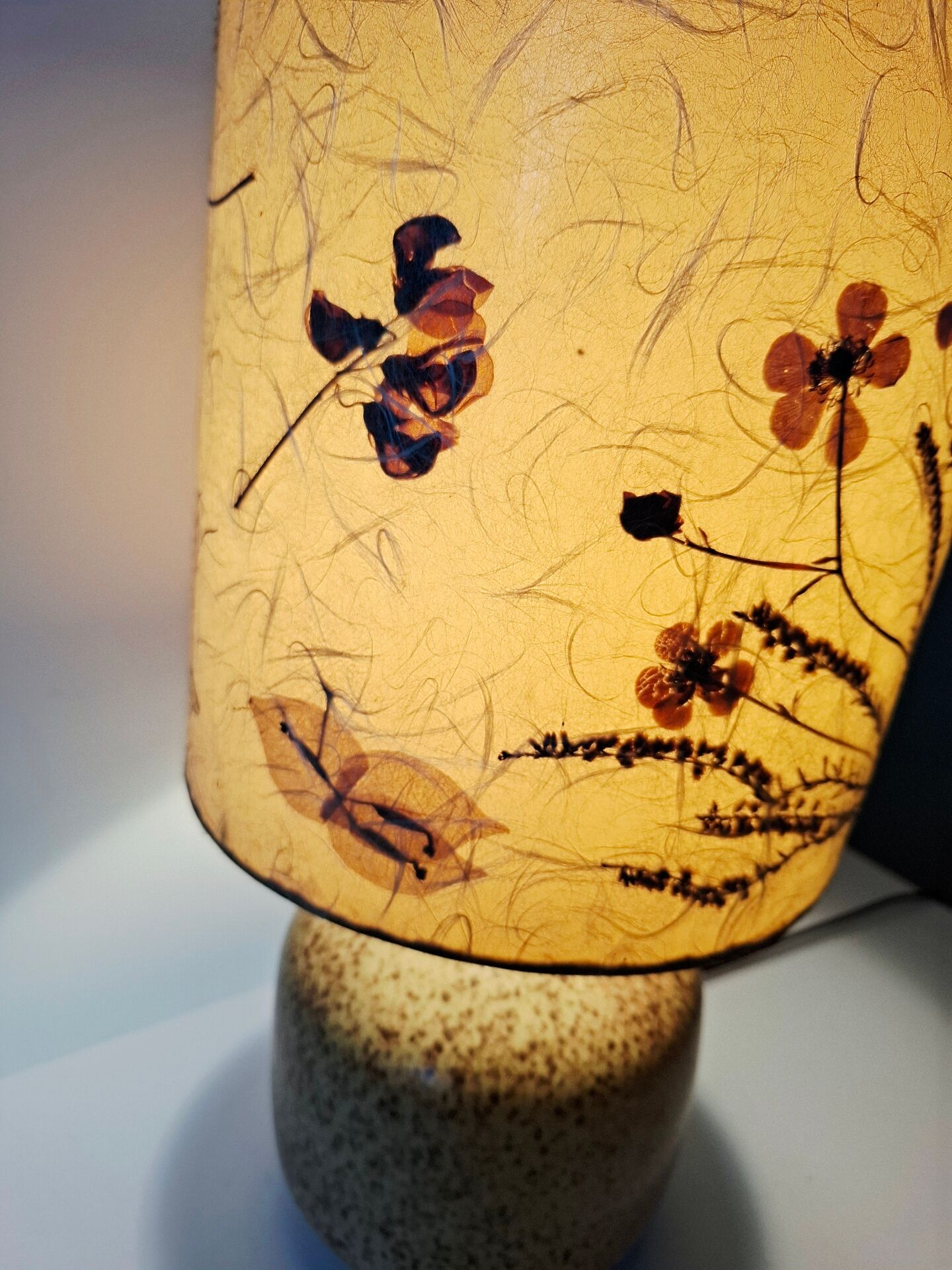Vintage ceramic lamp