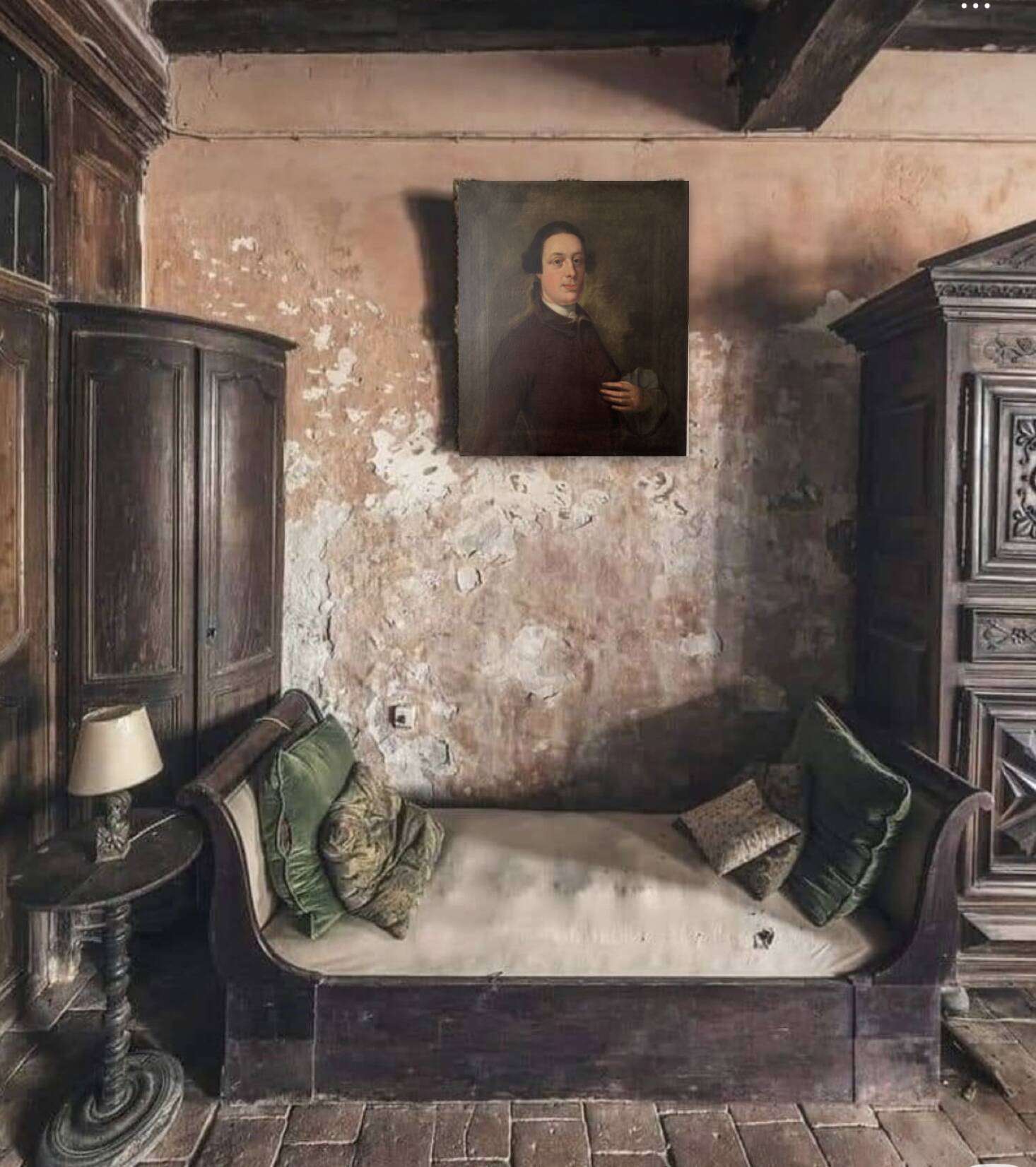 Portrait of an English gentleman, 18th century