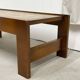 Table basse en bois et céramique