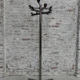 Vintage chrome standing coat rack