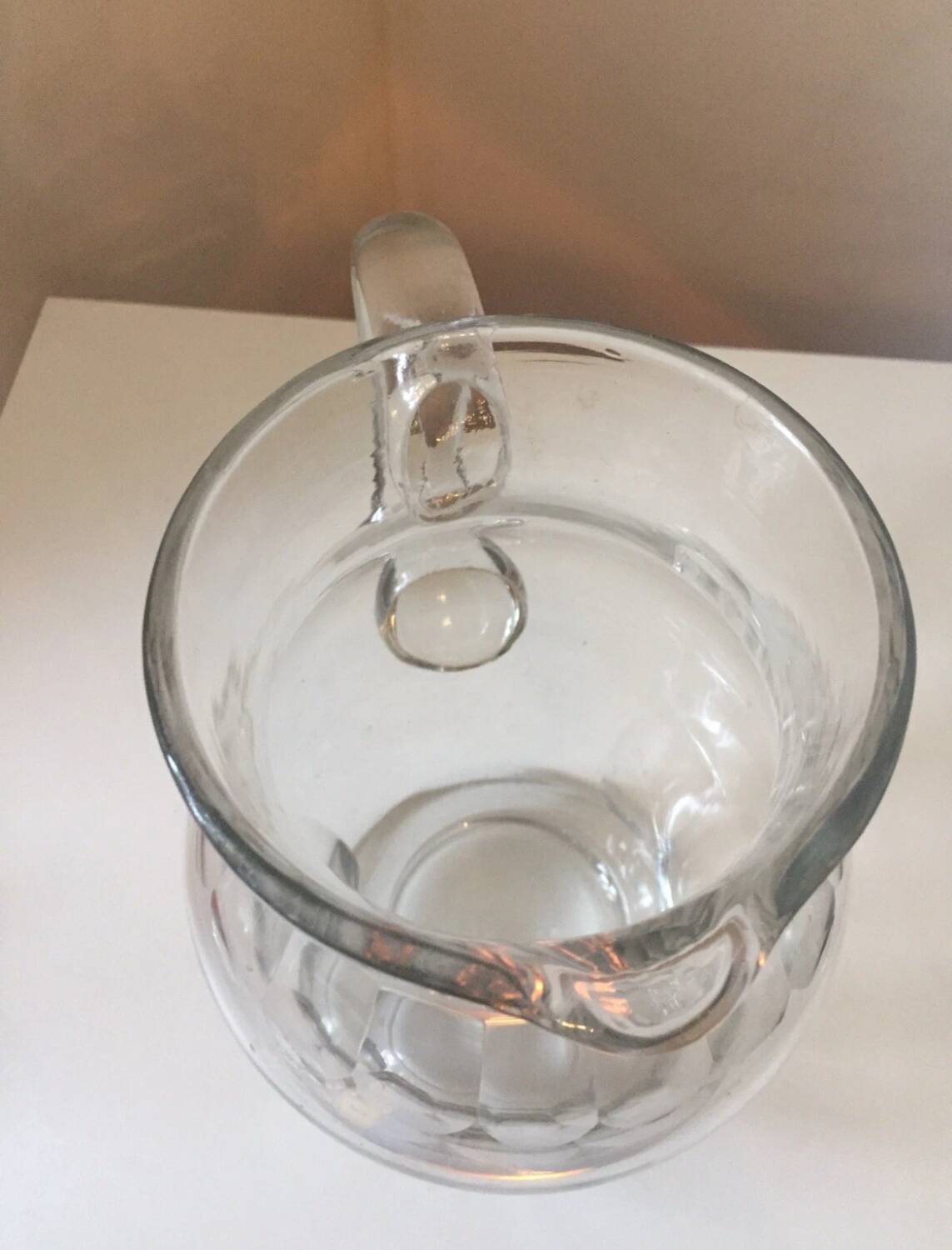 Ancienne belle Carafe Cruche en Cristal