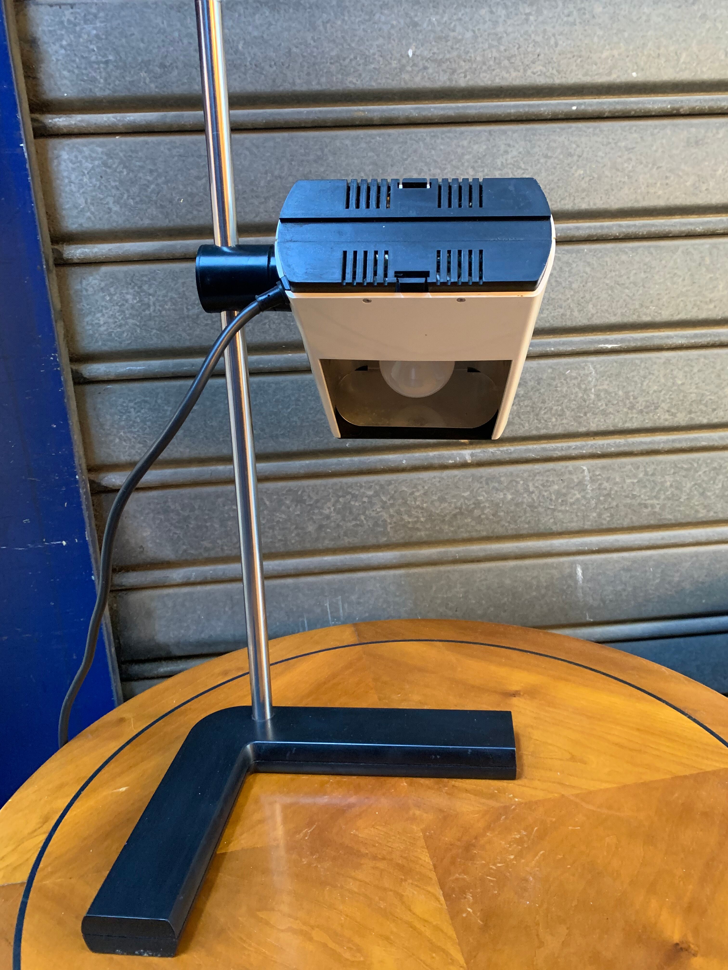 Vintage desk lamp SAMP Manade collection year 1970.