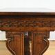 Table, bureau en chêne, style Néogothique – début XXème