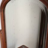 Retro cherry marble wood dressing table