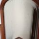 Retro cherry wood marble hairdresser