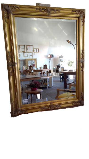 Old mirror 106x127cm