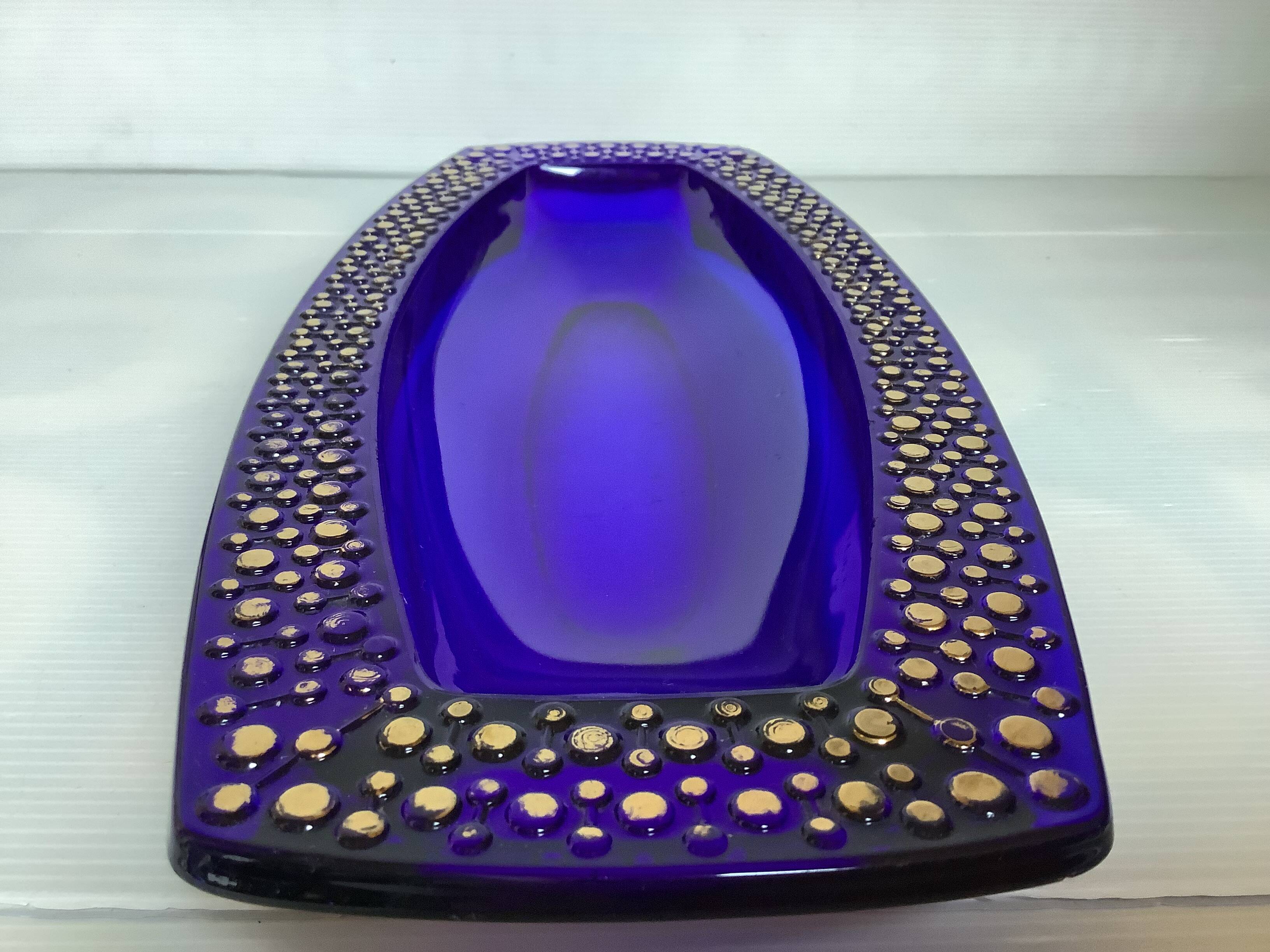 Grand vide poche bleu cobalt