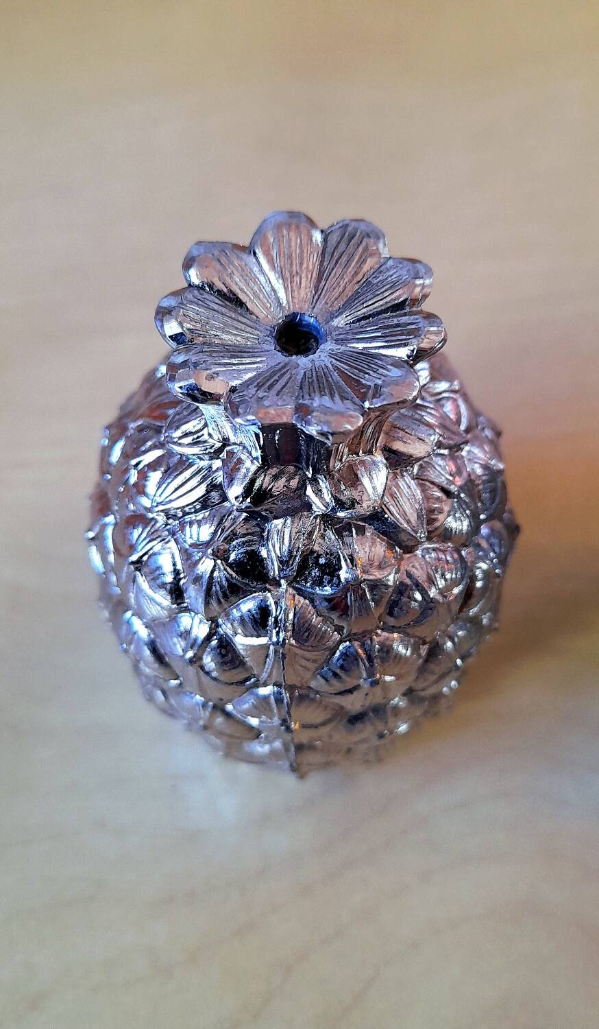 Pineapple salt and pepper shaker Mauro Manetti 70s