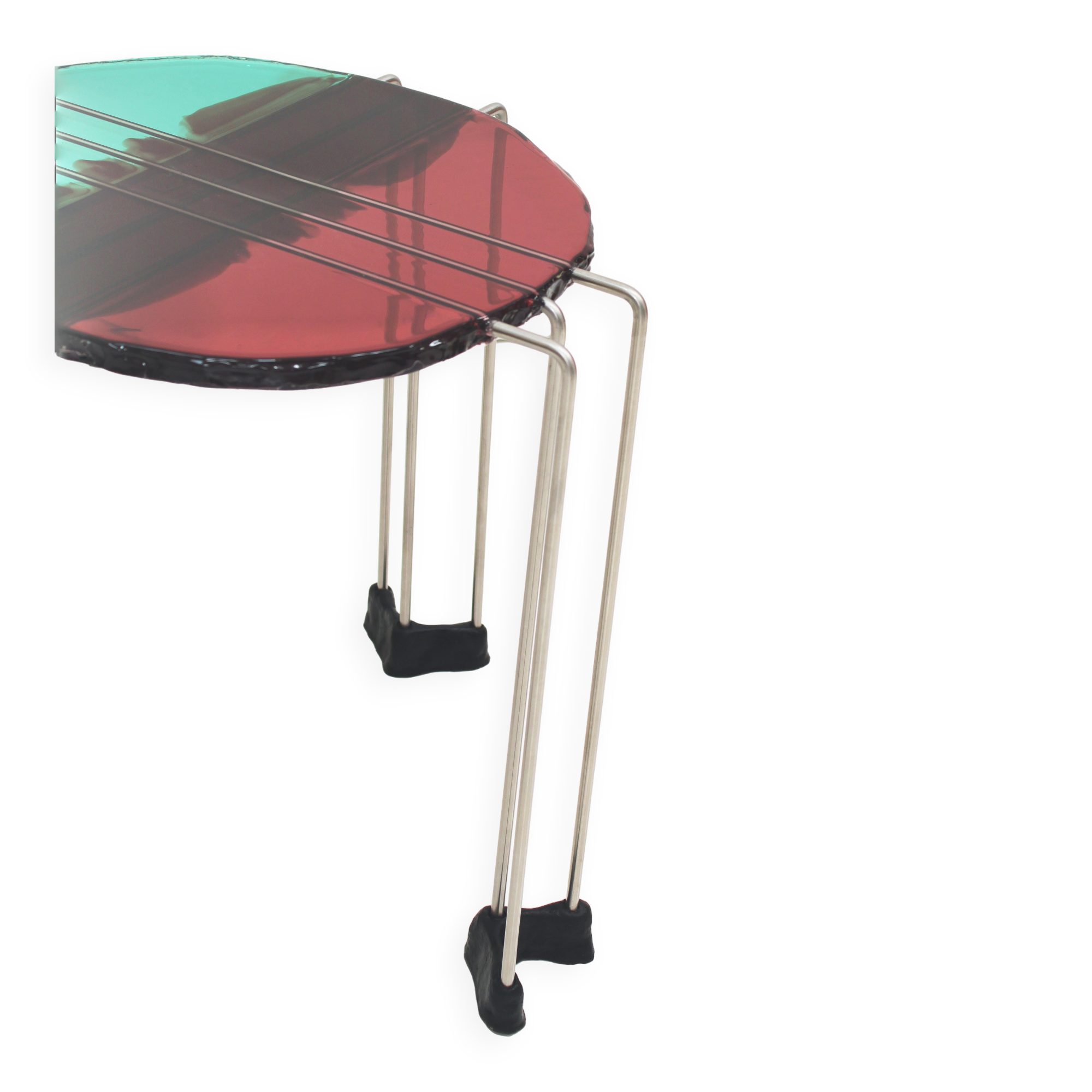 Side Table Designed by Gaetano Pesce, Fish Design Collection