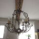 Lustre en bronze avec angelots