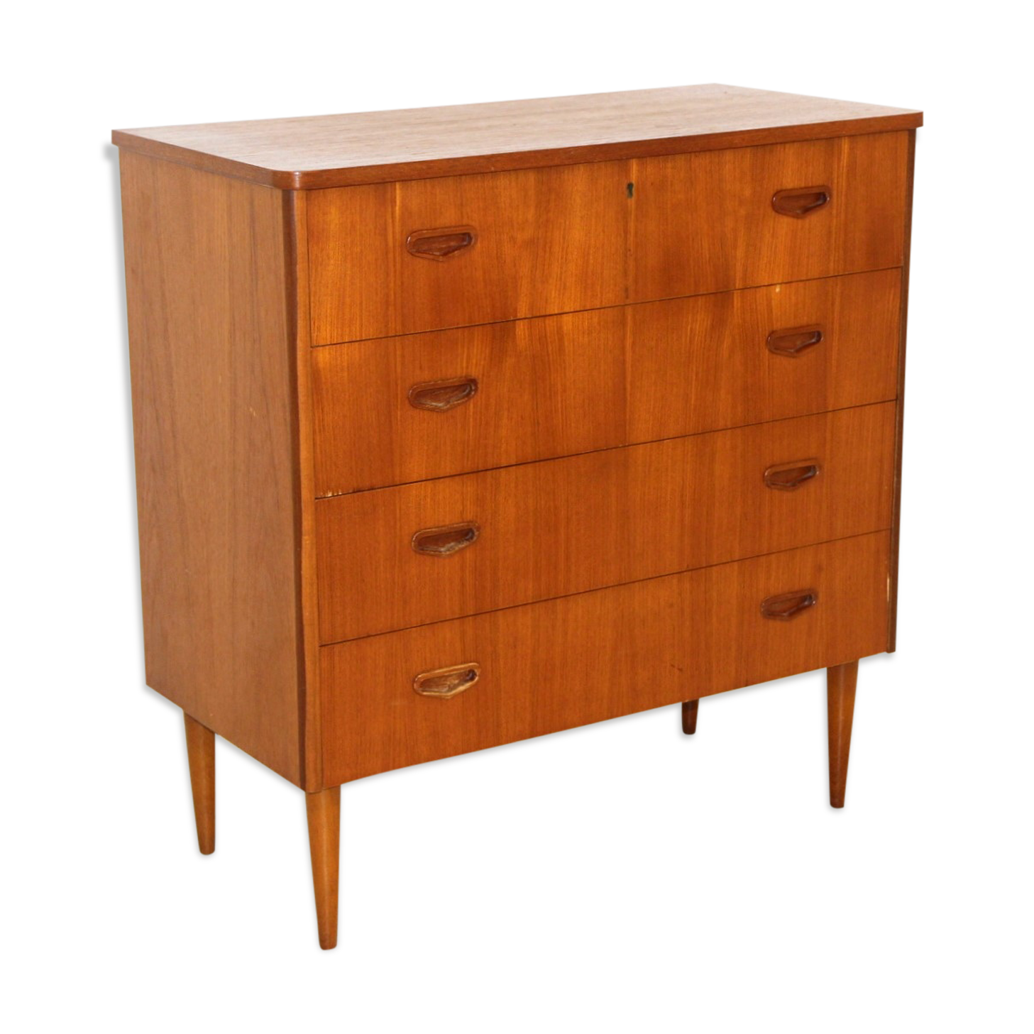 Teak chest of drawers, Sweden, 1950