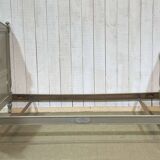 Lit de style Louis XVI début XXème en bois peint