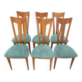 Set of 6 dining chairs
