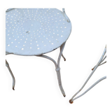 6 chaises en fer forgé