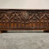 Gothic 16th century blanket chest