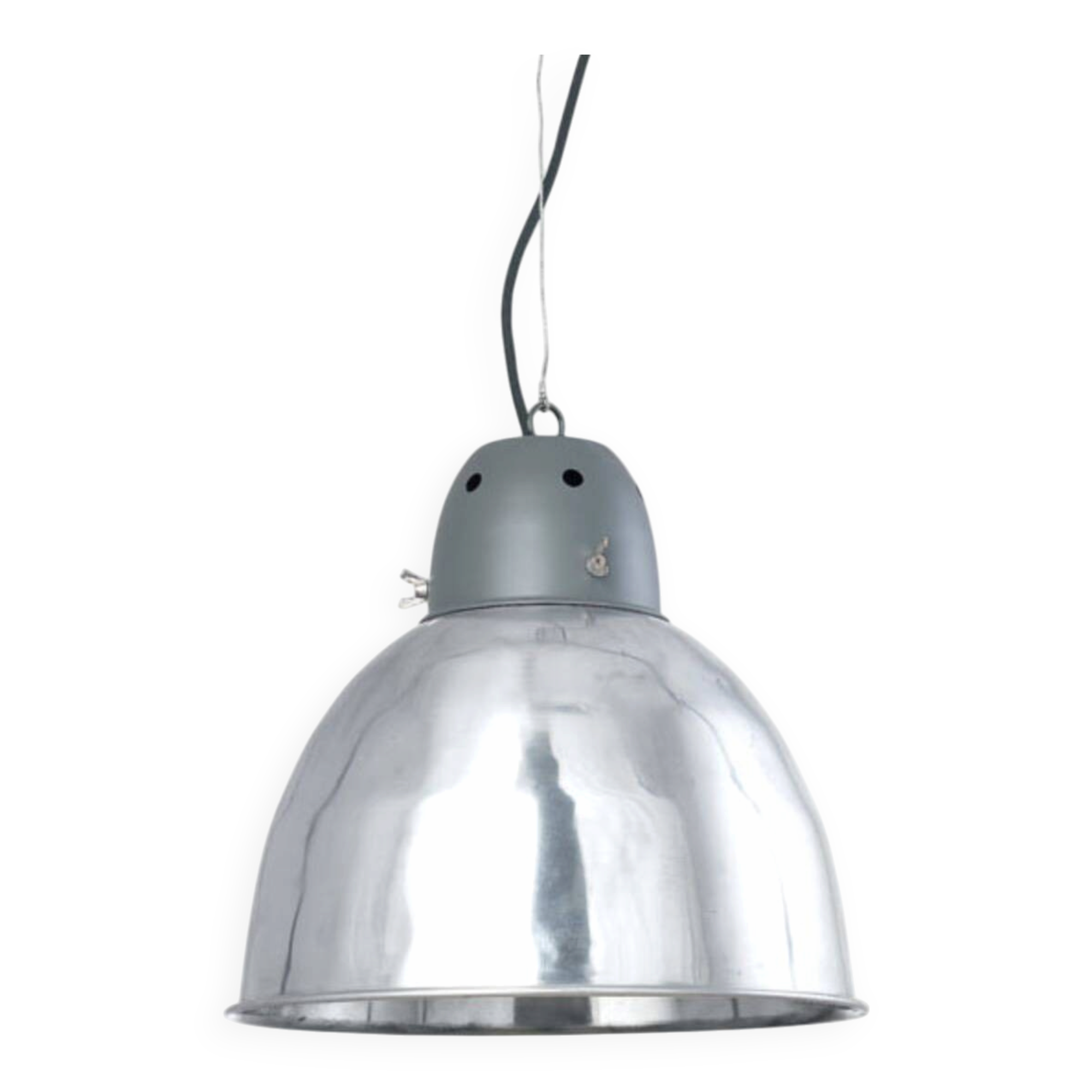 Industrial style suspension by House Doctor, diameter 40 cm.
