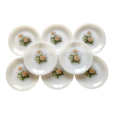 Dessert plates Rose Arcopal