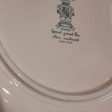 Round Lunéville dish