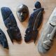 Set of 5 vintage African masks