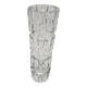 Vintage crystal tube vase