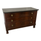 Commode Empire, époque début du XIXe siècle en bois de placage acajou