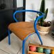 Chaise écolier enfant vintage