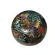 Lacquered glass vase
