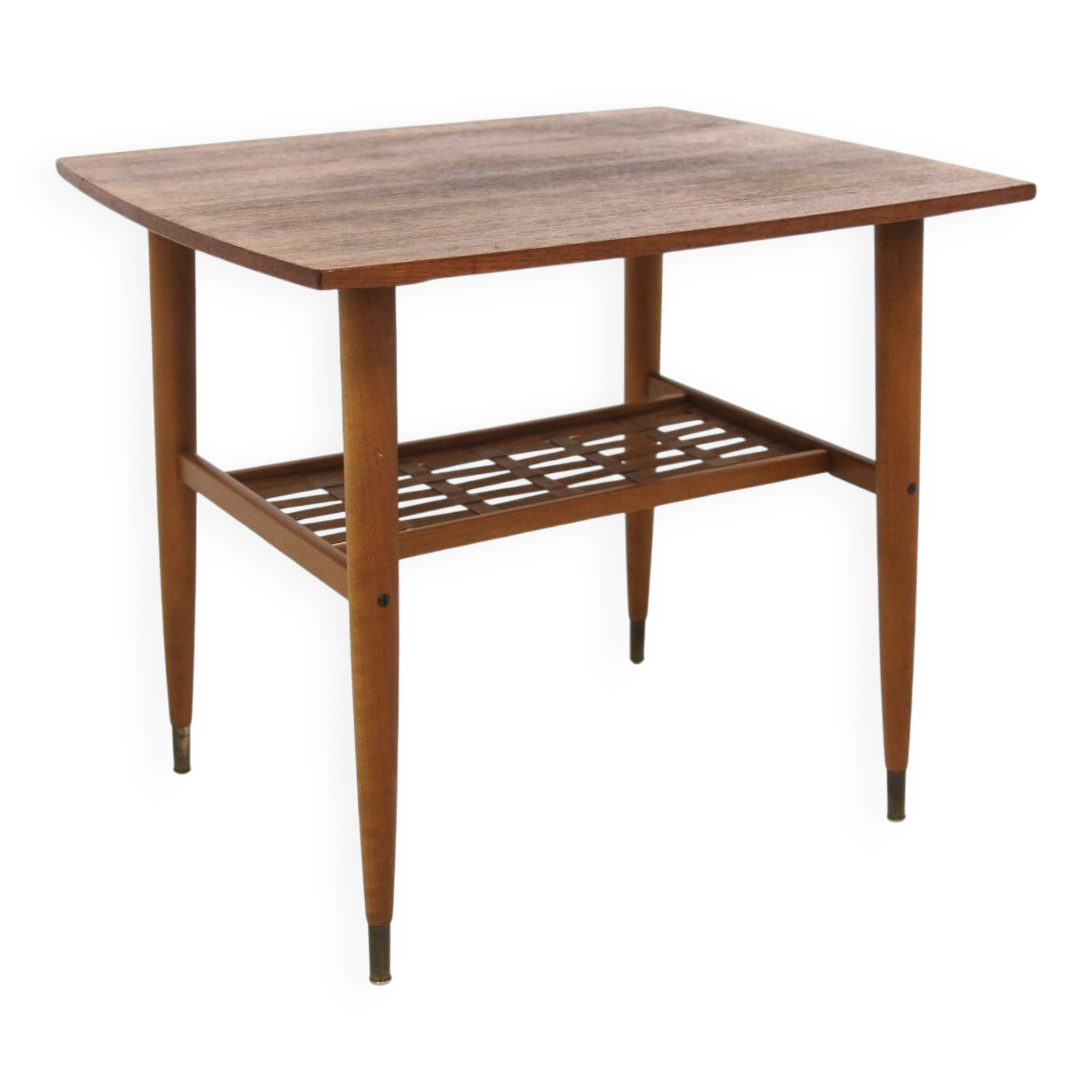 Scandinavian teak side table, Sweden, 1950.