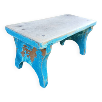 Old wooden stool / step stool