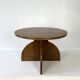 Modernist / Art Deco walnut occasional side table, circa 1930-50